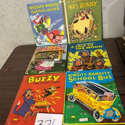 Vintage The Bingity-Bangity School Bus (Wonder Books 1950) and More