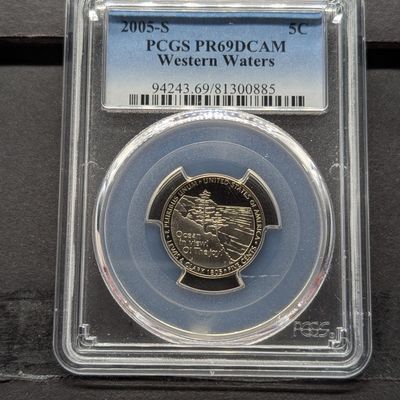 2005-S Western Waters Jefferson Nickel PCGS PR69DCAM
