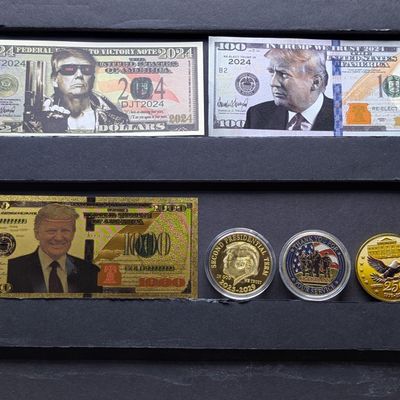 2024 Donald Trump Novelty Collectibles - Donald Trump Notes & Coins/Rounds - No Melt/Face Value
