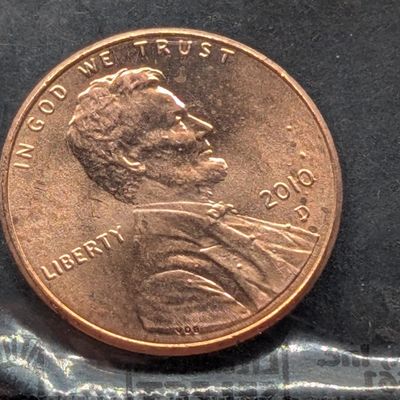 2010-D Lincoln Shield Cent, Uncirculated-60 in Littleton Package