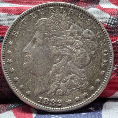 1882 Morgan Dollar - 90% Silver