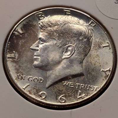 1964 90% Silver Kennedy Half Dollar