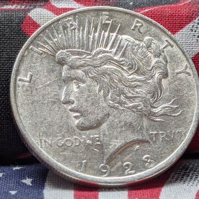 1923 Peace Dollar - 90% Silver