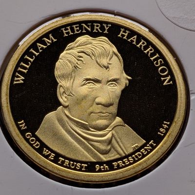 2009-S William Henry Harrison Proof Presidential Dollar