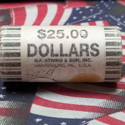 $25 Bank Roll of 2000 Sacagawea Dollars
