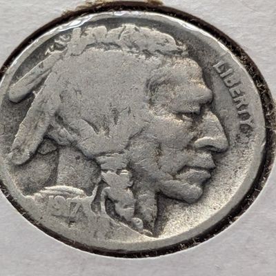 1917-D Indian Head Buffalo Nickel