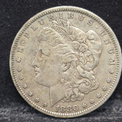 1880 Morgan Dollar - 90% Silver