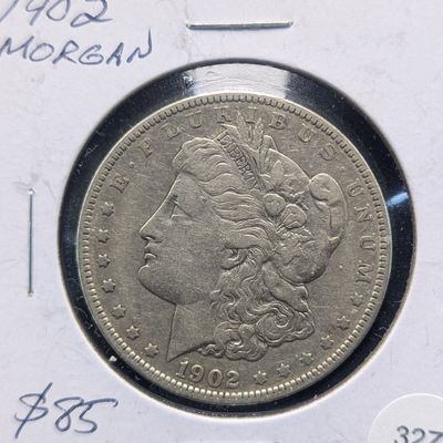 1902 Morgan Dollar, 90% "Silver"