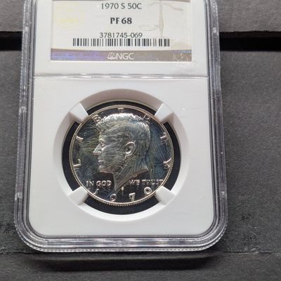 1970-S Kennedy Half Dollar NGC PF 68