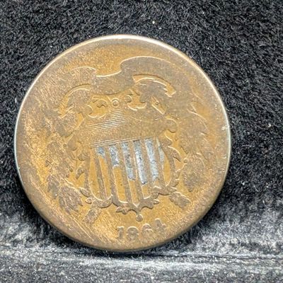 1864 Two Cent Piece