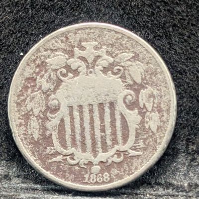 1868 Shield Nickel