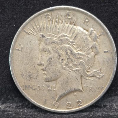 1922 Peace Dollar - 90% Silver