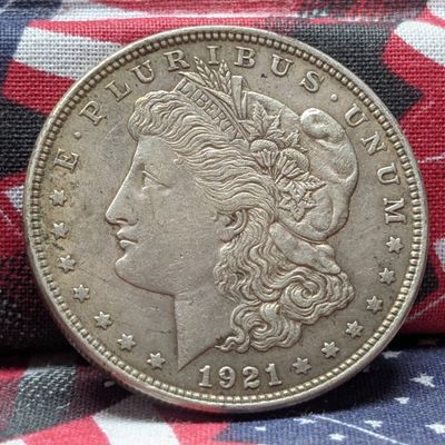 1921 Morgan Dollar - 90% Silver