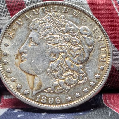 1896 Morgan Dollar, 90% Silver, 130 Years Old!
