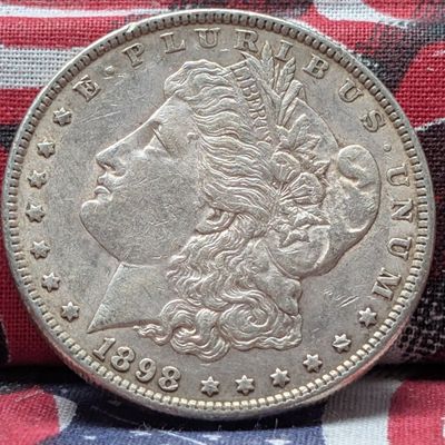 1898 Morgan Dollar - 90% Silver