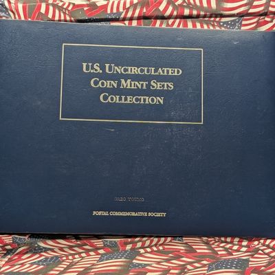 *EMPTY* U.S. Uncirculated Coin Mint Sets Collection Binder, No Coins!