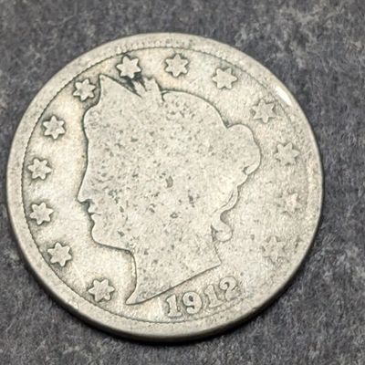 1912-D Liberty Head V Nickel