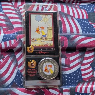 Disney's, WINNIE THE POOH, 1977-Harder to Find, Brand new in Plastic Case
