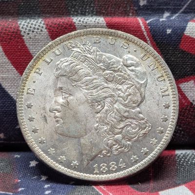 1884-O Morgan Dollar UNC - 90% Silver