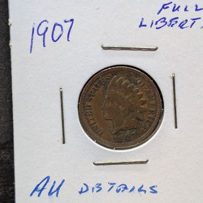 1907 Indian Head Cent