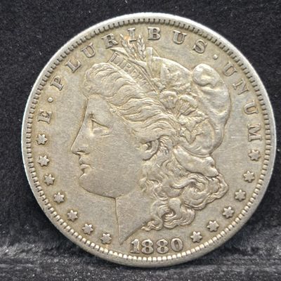 1880-S Morgan Dollar - 90% Silver