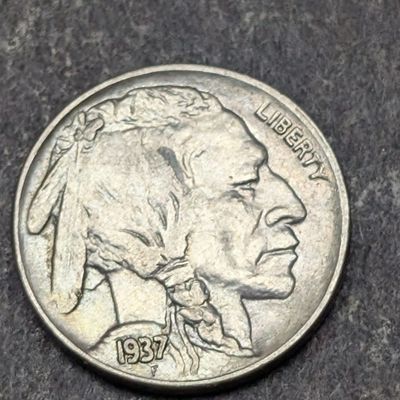 1937 Indian Head Buffalo Nickel - Full Horn