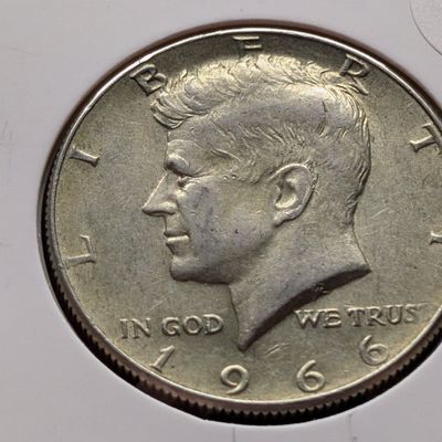 1966 40% Silver Kennedy Half Dollar