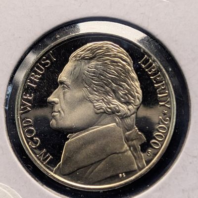 2000-S Deep Cameo "Proof" Jefferson Nickel