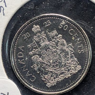 2023 Canada "King Charles" 50 Cents - Only 350K minted