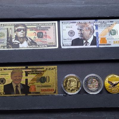 2024 Donald Trump Novelty Collectibles - Donald Trump Notes & Coins/Rounds - No Melt/Face Value