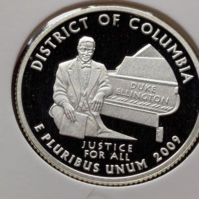 2009-S 90% Silver District of Columbia Proof Quarter