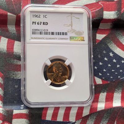 1962 Lincoln Memorial Cent NGC PF 67 RD