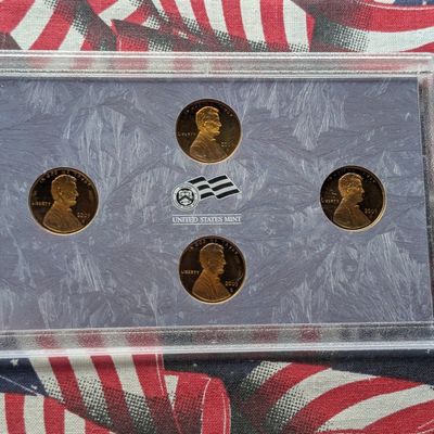 2009-S Lincoln Bicentennial Proof Cent Set, No Box