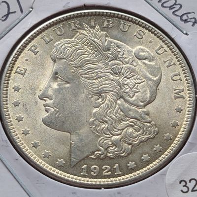 1921 Morgan Dollar - 90% Silver