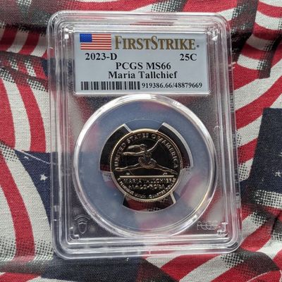 2023-D Maria Tallchief Quarter- PCGS MS66 - First Strike