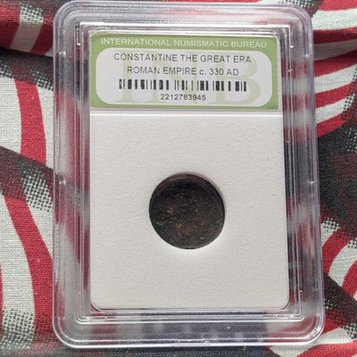 c. 330 AD Constantine the Great Era Roman Empire Coin - Slabbed International Numismatic Bureau