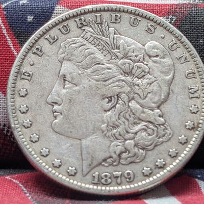 1879 Morgan 90% Silver Dollar