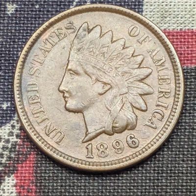 XF/AU - 1896 Indian Head Cent