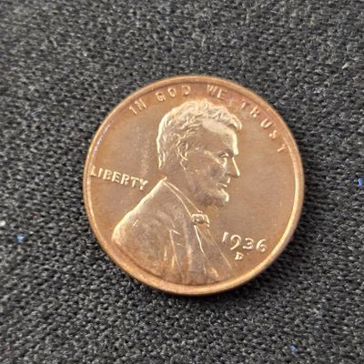 BU - 1936-D Lincoln Wheat Cent