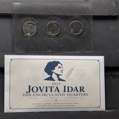2023 P, D, & S Jovita Idar Uncirculated Quarter Collection