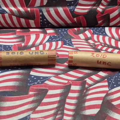 (2) Rolls of 2010 Unc. Lincoln Shield Cents