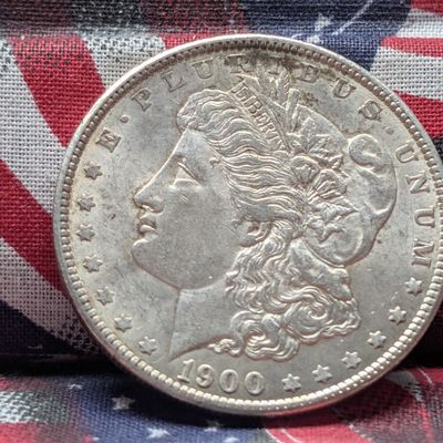 1900 Morgan 90% Silver Dollar