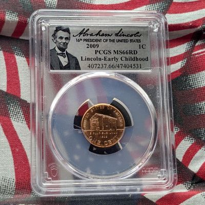2009 Lincoln Early Childhood Cent - PCGS MS66 RD