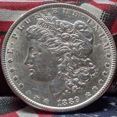 1889 Morgan 90% Silver Dollar