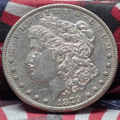 1879-S Morgan 90% Silver Dollar - Rev '78