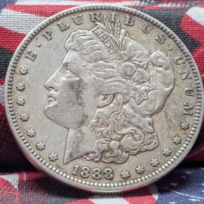 1888 Morgan 90% Silver Dollar