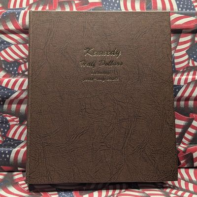 Partial 1972-2011 Kennedy Half Dollar Collection in Dansco Album - Includes P, D, & S Mint and Proof (116 Coins Total)