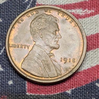 1918 Lincoln Wheat Cent