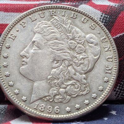 1896 Morgan 90% Silver Dollar