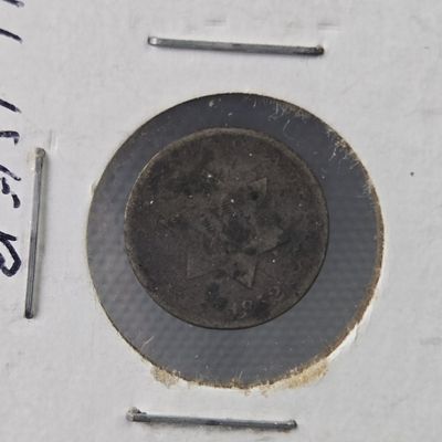 1852 75% Silver Three Cent